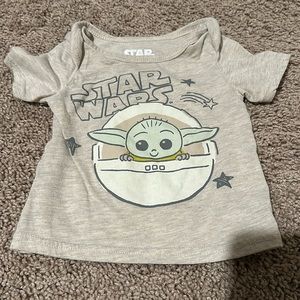 Star Wars 12 months shirt